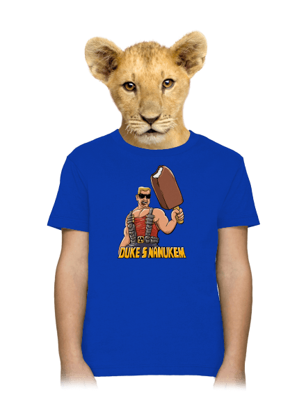 Duke s nanukem dětské tričko Royal Blue