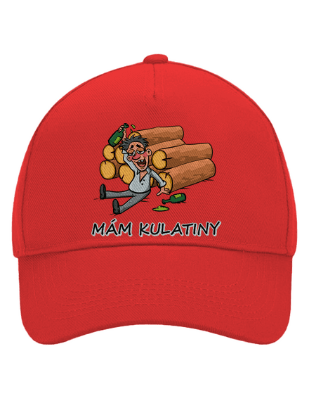 Mám kulatiny kšiltovka baseballka Classic Red