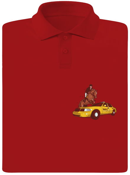 Taxis pánská polokošile Red Mal
