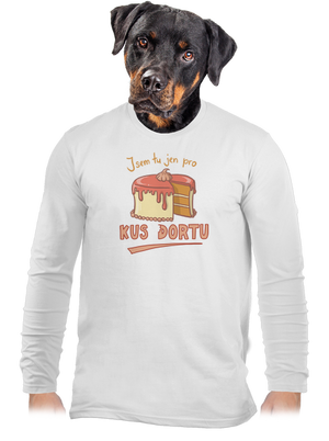 Pro kus dortu pánské dlouhý rukáv White