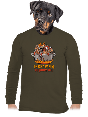 Co Doom dal pánské dlouhý rukáv Urban Khaki