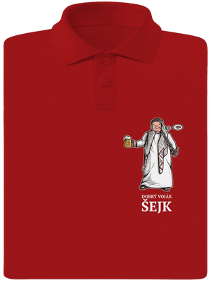 Dobrý voják Šejk pánská polokošile Red Mal