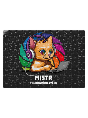 Mistr virtuálního světa puzzle White