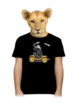 Vetřelníček dětské tričko Black