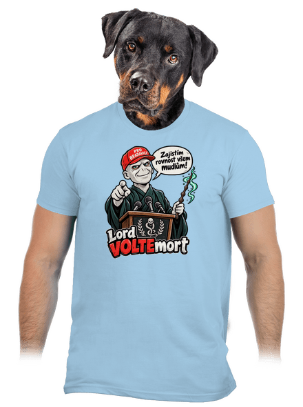 Lord Voltemort pánské tričko Sky Blue