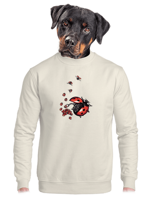 unisex mikina bez kapuce