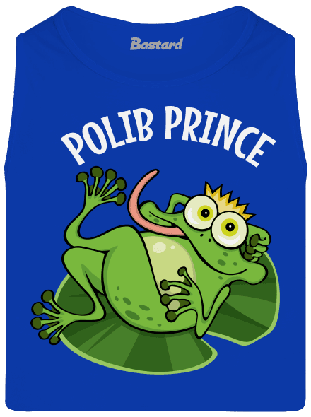 Polib princeznu a prince pánské tílko Royal Blue