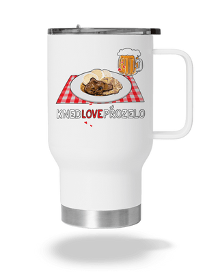 Knedlo vepřo zelo termohrnek White