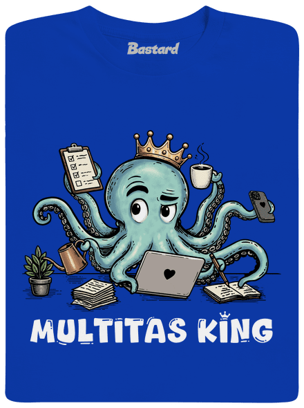 Multitas king pánské tričko Royal Blue