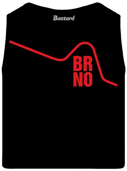 Brno pánské tílko Black