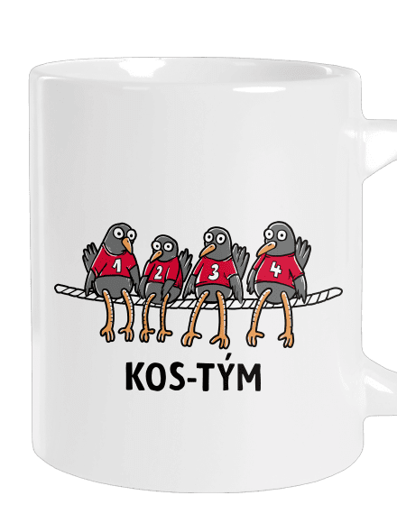 Kos-tým velký hrnek White