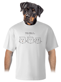 unisex tričko oversized