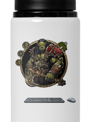 B17: Warcraft lahev na vodu White