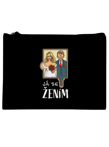Já se žením/vdávám taštička Black