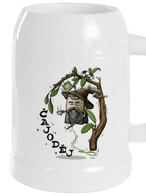 Čajoděj půllitr White