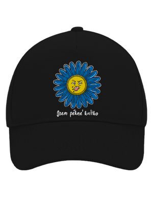 Kvítko kšiltovka baseballka Black