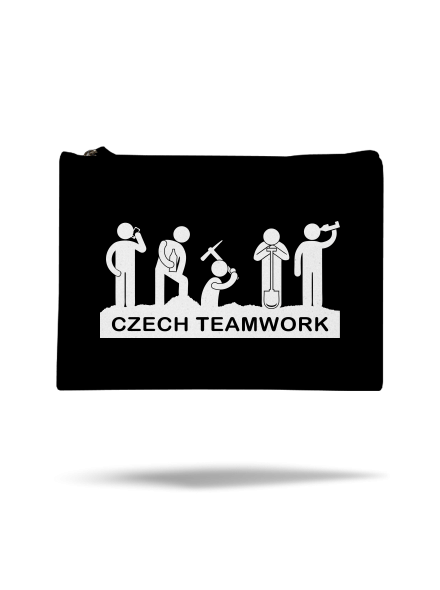 Czech Teamwork taštička Black