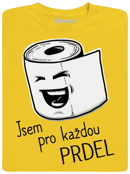 Prdel pánské tričko Gold