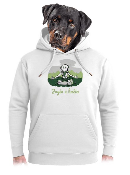 Jogín z bažin unisex mikina premium Snowwhite