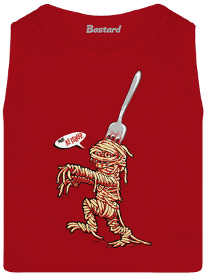 Špagety pánské tílko Red