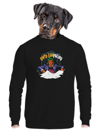 unisex mikina bez kapuce