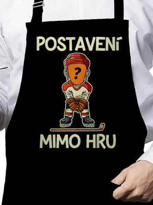 Postavení mimo hru zástěra Black