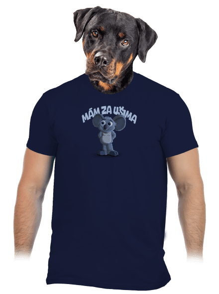 Mám za ušima pánské tričko Navy
