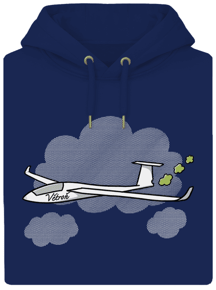 Větroň unisex mikina premium Navy