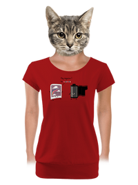 dámské tričko s lemem