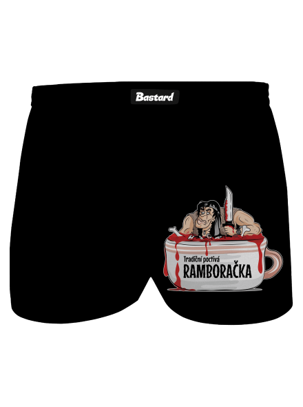 Ramboračka pánské trenky Black