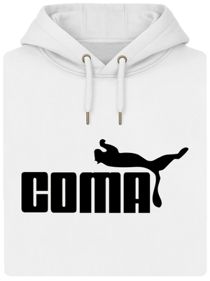 Coma unisex mikina premium Snowwhite