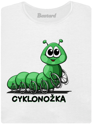 Cyklonožka dámské tričko White