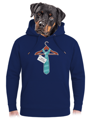 Nechci se vázat unisex mikina premium Navy