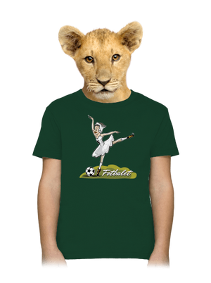 Fotbalet dětské tričko Bottle Green