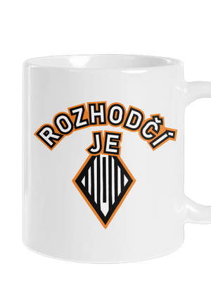 Rozhodčí klasický hrnek White