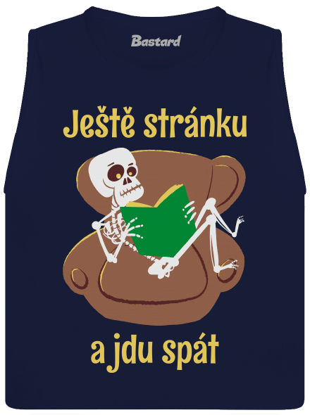 Ještě stránku dámské tílko volné Navy