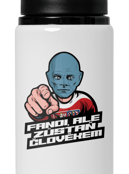 Fandi, ale zůstaň Fantomasem lahev na vodu White