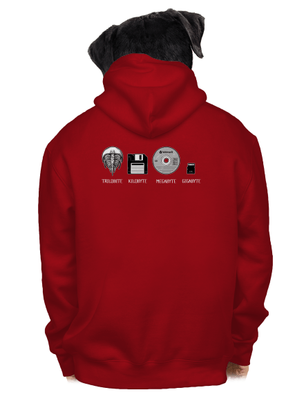 Trilobite pánská mikina na zip Red