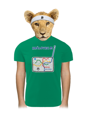 Metro Královec dětské sportovní tričko Kelly Green Mal