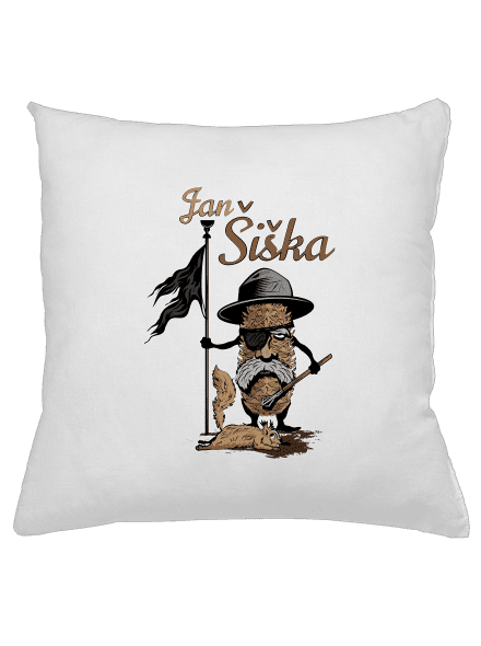 Jan Šiška polštář White