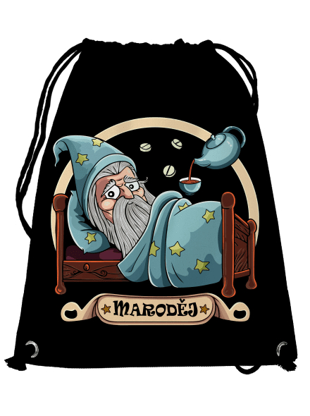 Maroděj vak Black