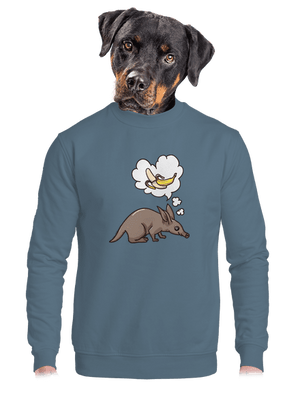 unisex mikina bez kapuce