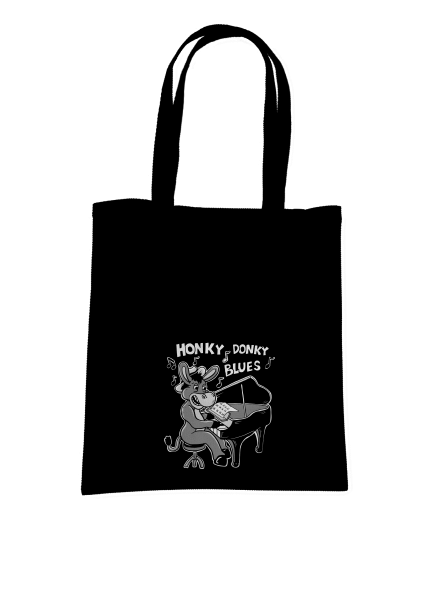 Honky donky blues taška Black