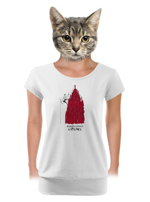 dámské tričko s lemem