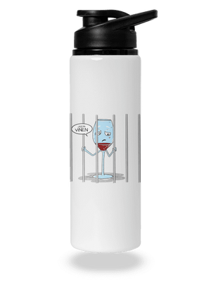 Jsem vinen lahev na vodu White