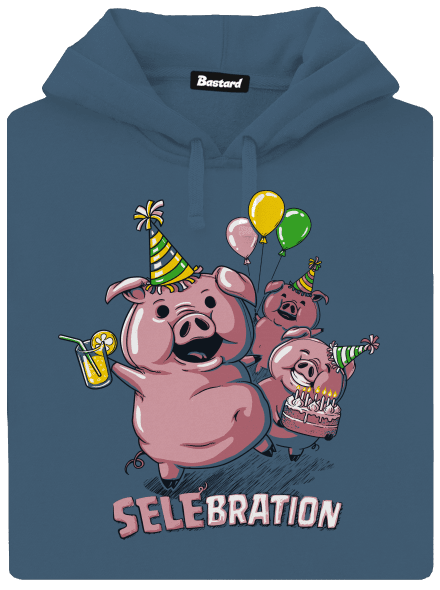 Selebration dámská mikina klokanka Denim