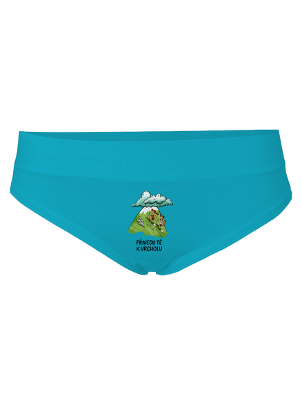 Přivedu tě k vrcholu dámské kalhotky Turquoise