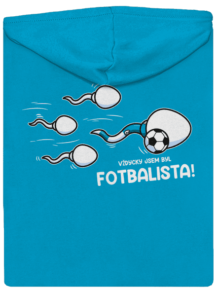 Vždycky jsem byl... dámská mikina na zip Blue Atol
