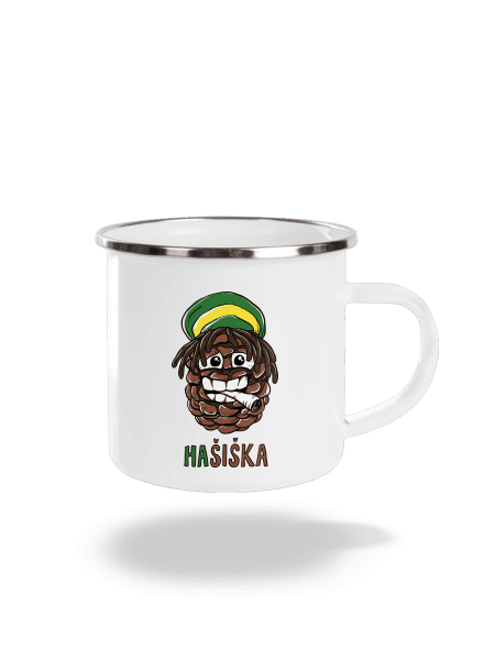 Hašiška plecháček White