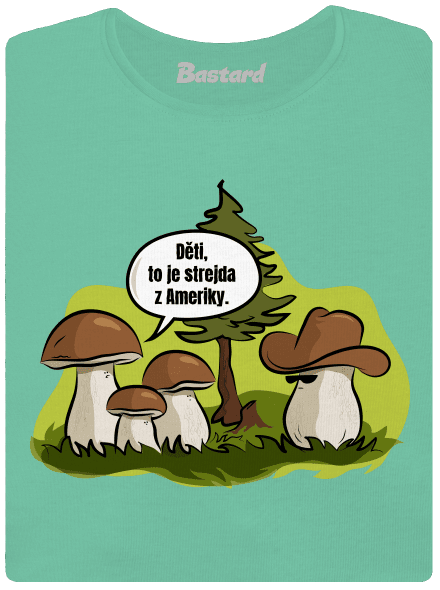 Strejda z Ameriky dámské tričko premium Mint Mal